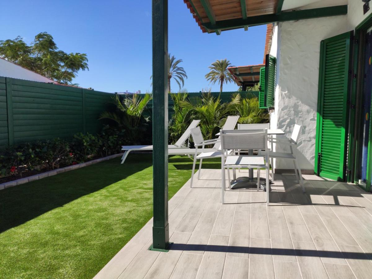 Private Bungalow A 200 Meters To Yumbo Center Maspalomas  Exterior photo