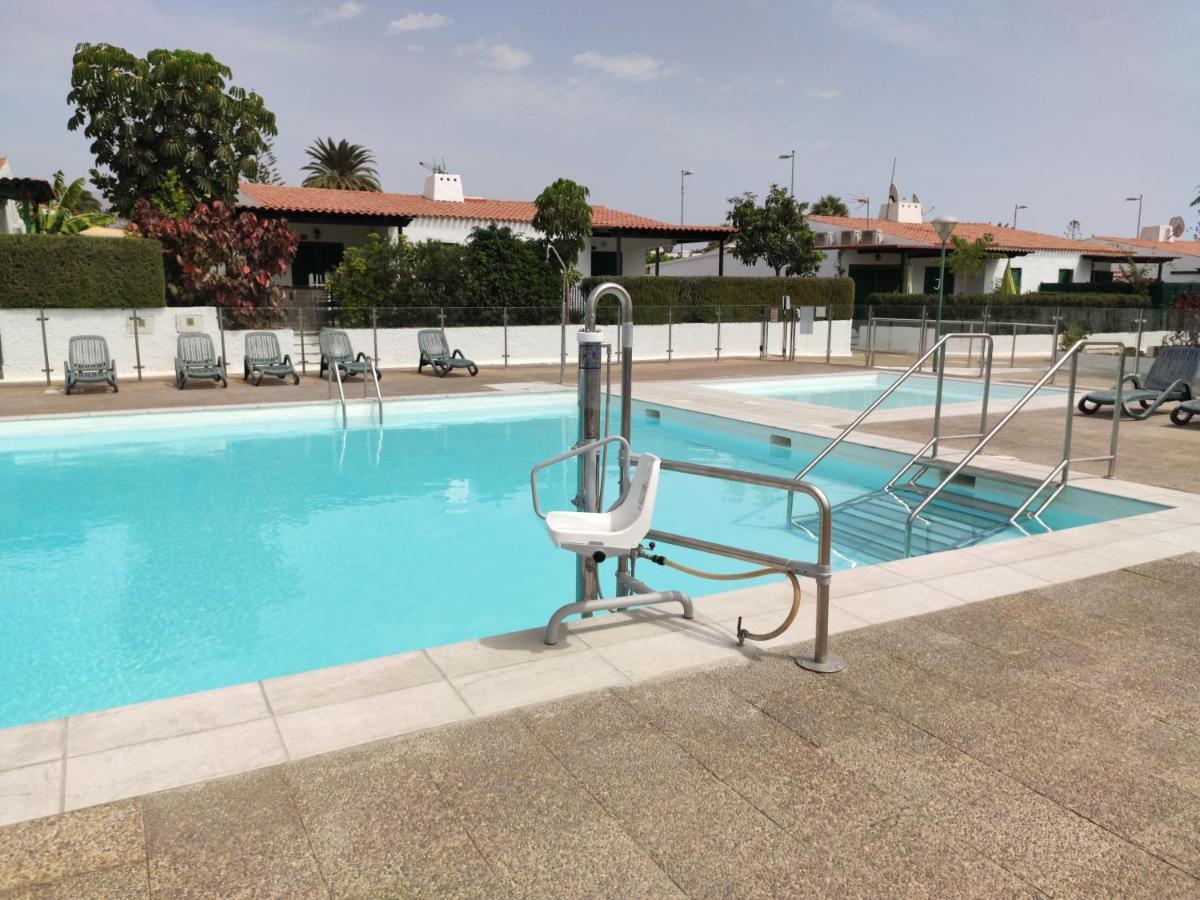 Private Bungalow A 200 Meters To Yumbo Center Maspalomas  Exterior photo