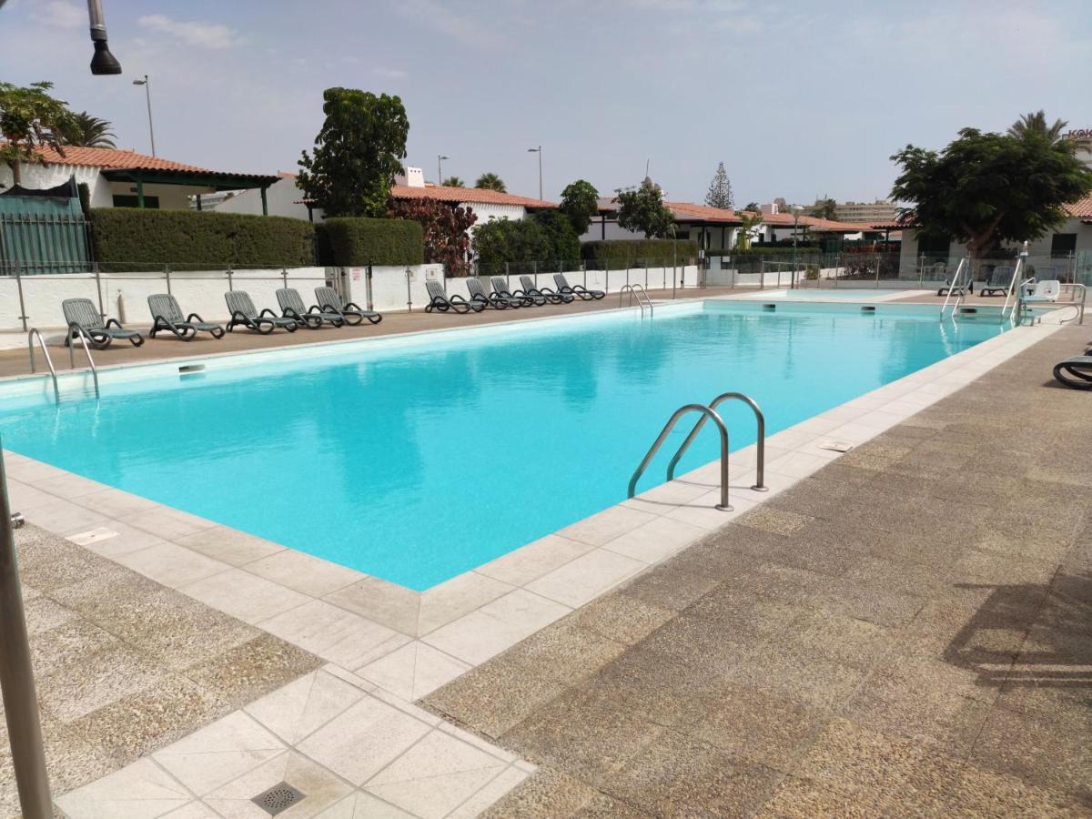 Private Bungalow A 200 Meters To Yumbo Center Maspalomas  Exterior photo